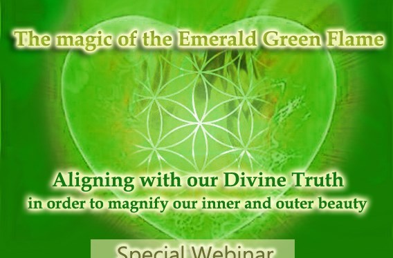 Special Webinar: The Magic of the Emerald Green Flame of&nbsp;Healing