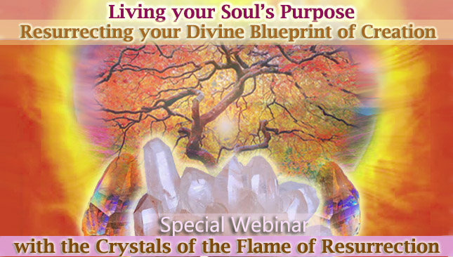 New webinar: Living your Soul’s Purpose – Resurrecting your Divine Blueprint of&nbsp;Creation