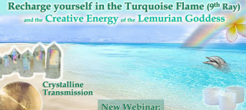 Webinar with pure sounds – Turquoise Flame and Lemurian Goddess – Finding your Spiritual&nbsp;Voice