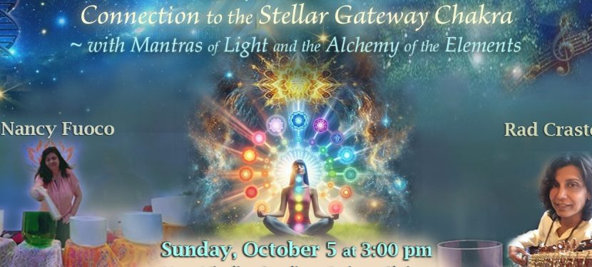 Therapeutic Sound Bath: Blissful Activation and Connection to the Stellar Gateway&nbsp;Chakra