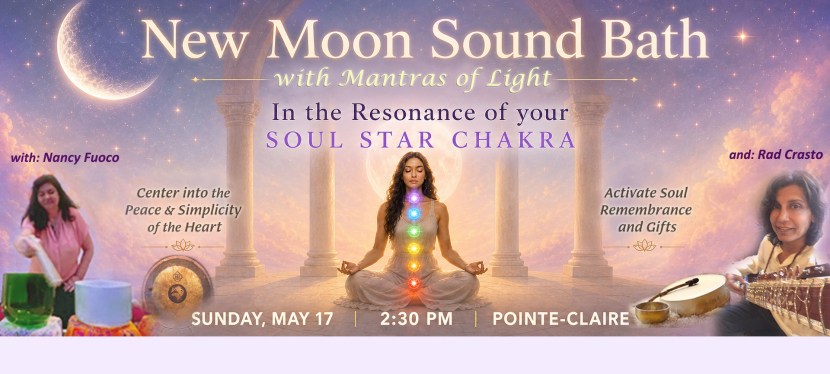 New Moon Sound Bath with Mantras of Light – In the Resonance of the Soul Star&nbsp;Chak